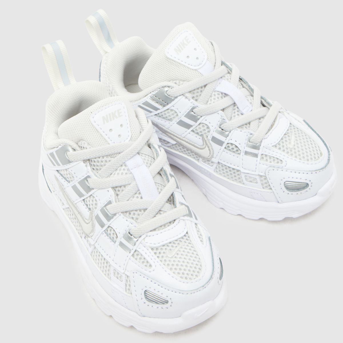 Nike P-6000 Toddler in White Nike P-6000 4