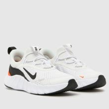Nike Free Ride Toddler in White & Black Nike Free Ride,2 of 4