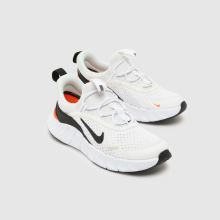 Nike Free Ride Toddler in White & Black Nike Free Ride,3 of 4