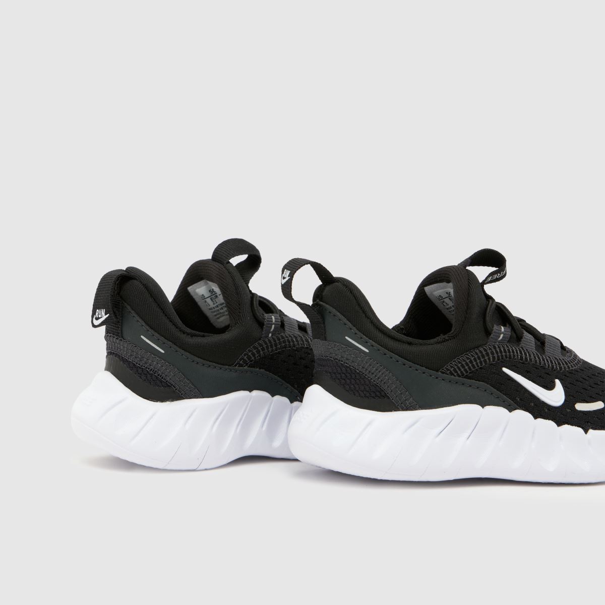 Kinder Nike Schwarz-weiß Free Ride Sneaker Nike Free Ride 7