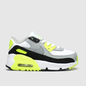 Nike white & black air max 90 ltr trainers toddler Nike white & black air max 90 ltr trainers toddler