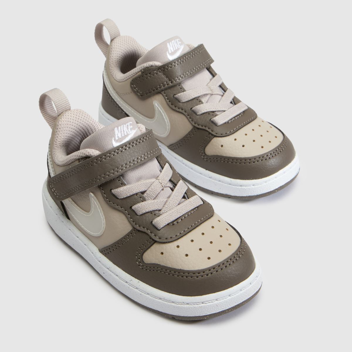 Nike Court Borough Toddler in Beige Multi Nike Court Borough 4