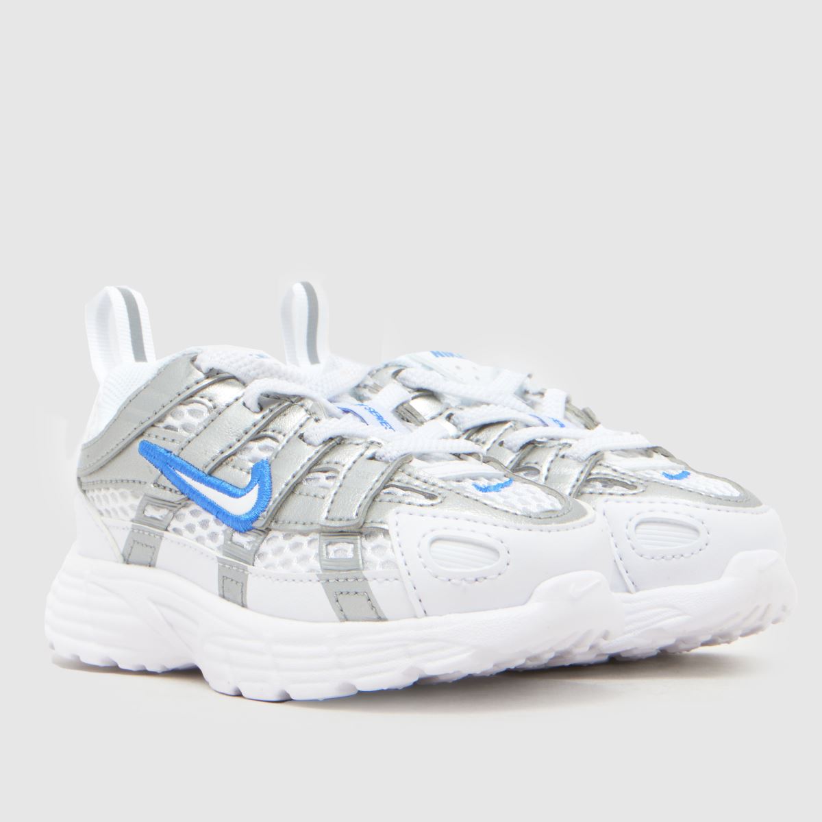 Nike P-6000 Toddler in White & Blue Nike P-6000 1