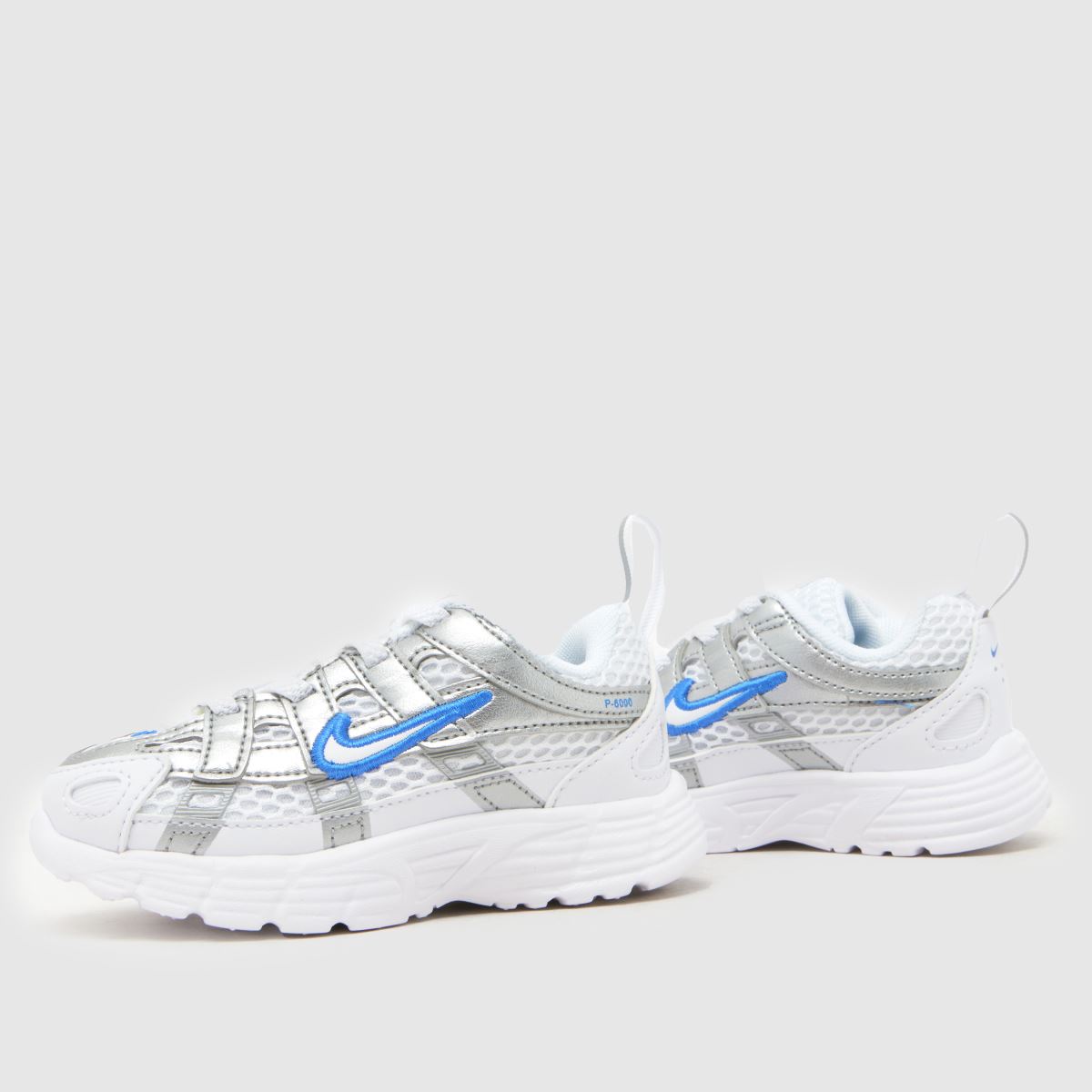 Nike P-6000 Toddler in White & Blue Nike P-6000 7