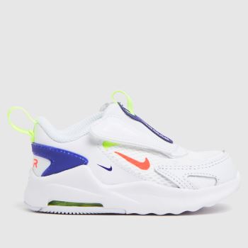 Nike white & navy air max bolt Toddler Trainers Nike white & navy air max bolt Toddler Trainers
