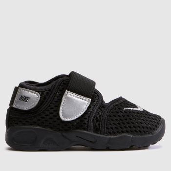 Nike Black & Silver Rift Toddler