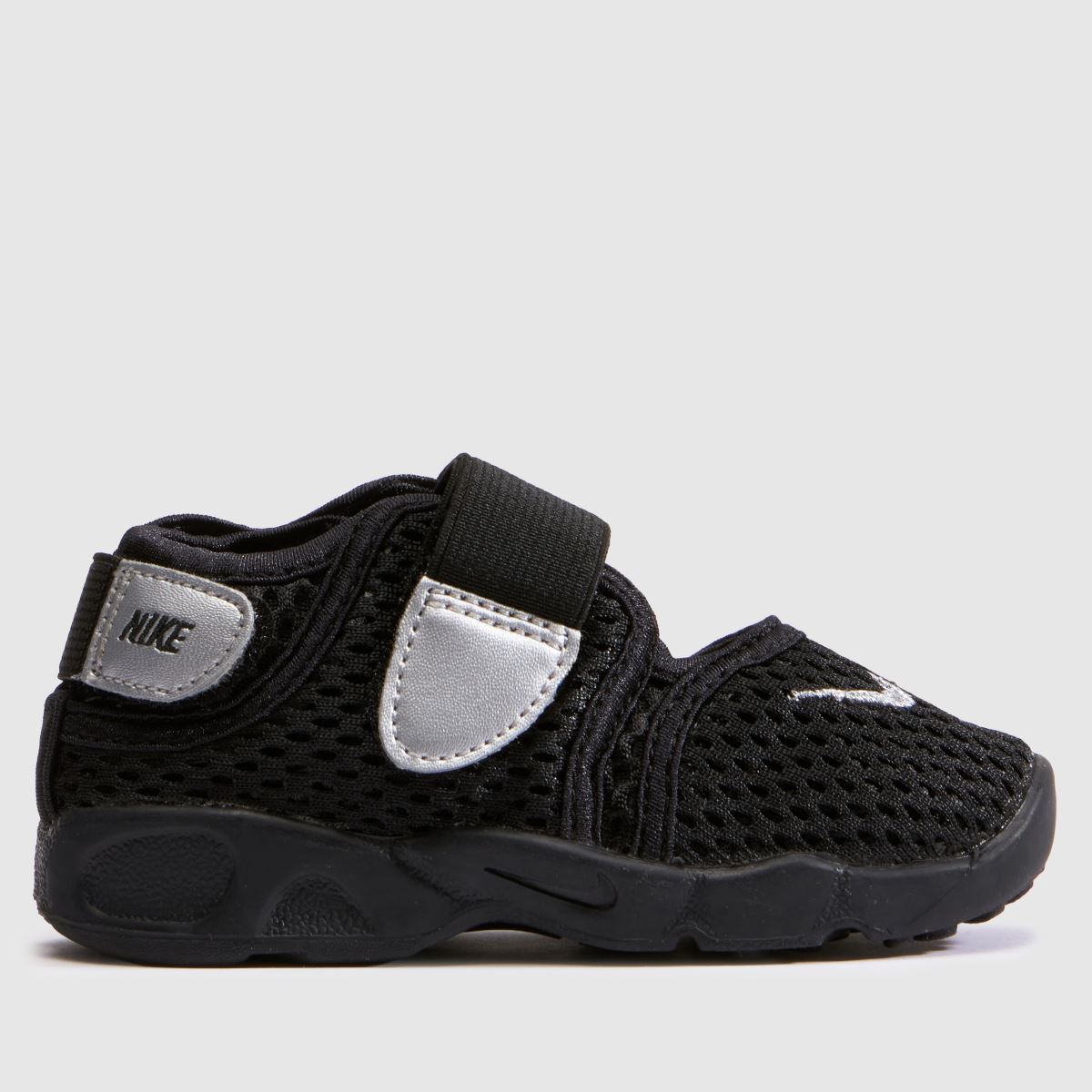 Nike Rift Toddler in Black & Silver Nike Rift