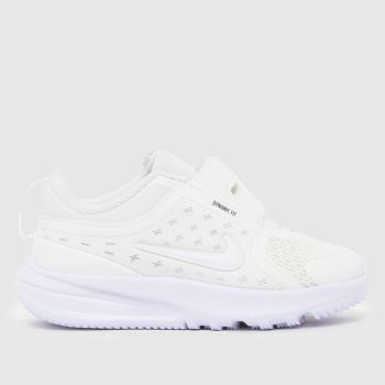 Nike White Star Runner 5 Toddler
