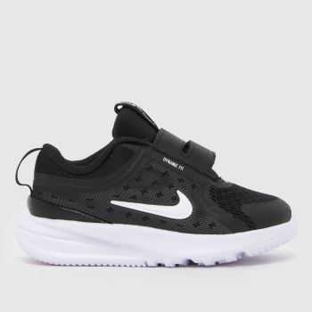 Nike Black & White Star Runner 5 Toddler