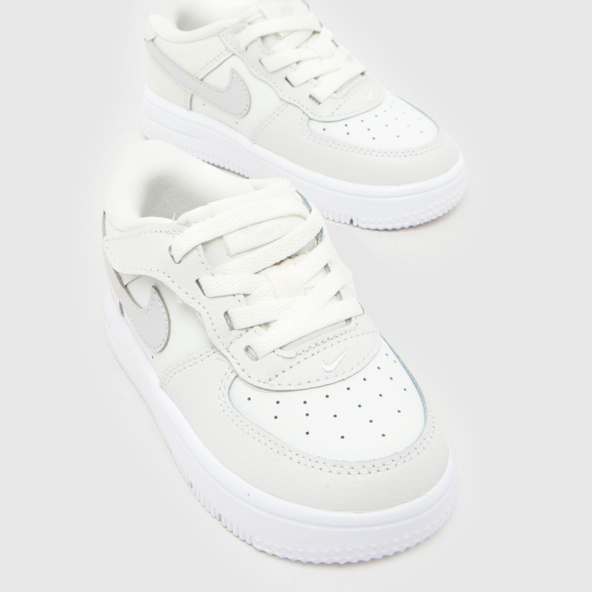 Nike Force 1 Low EasyOn Toddler in Grey Multi Nike Force 1 Low EasyOn 4