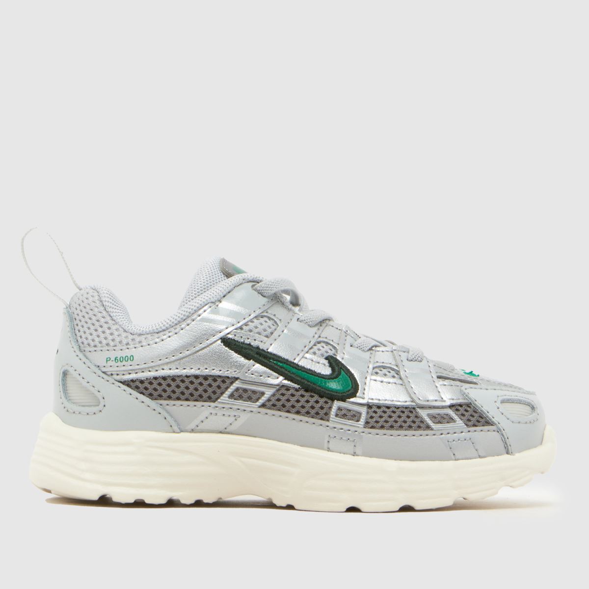 Nike Grey Multi P-6000 Toddler Trainers, Size: 7.5 (EU 25)