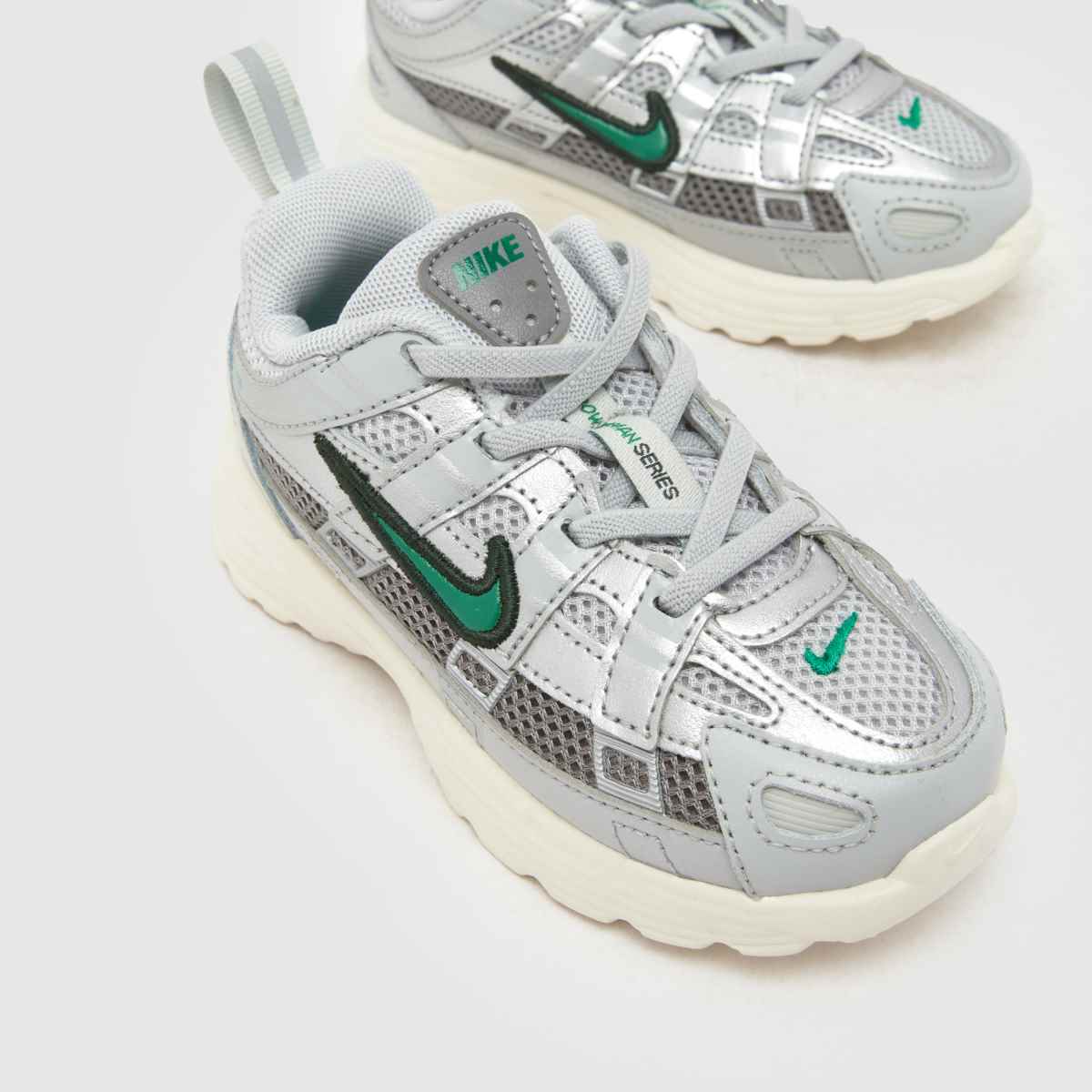 Nike P-6000 Toddler in Grey Multi Nike P-6000 4