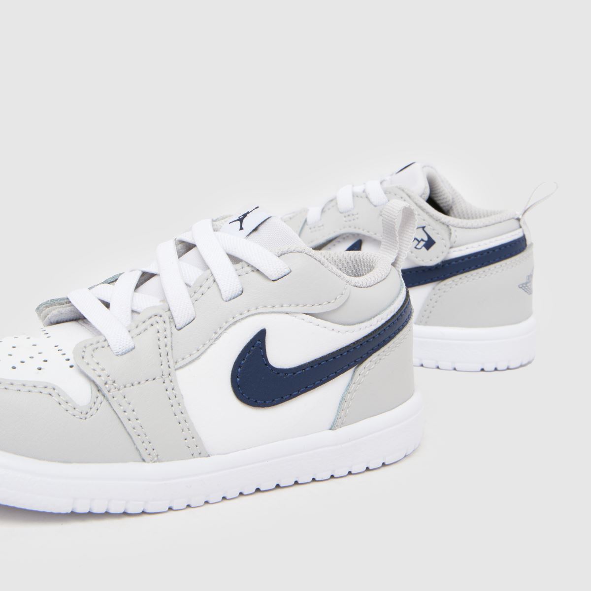 JORDAN1 low white gry 27センチ Kids Toddler White & grey Nike Jordan 1 Low ALT Trainers | schuh