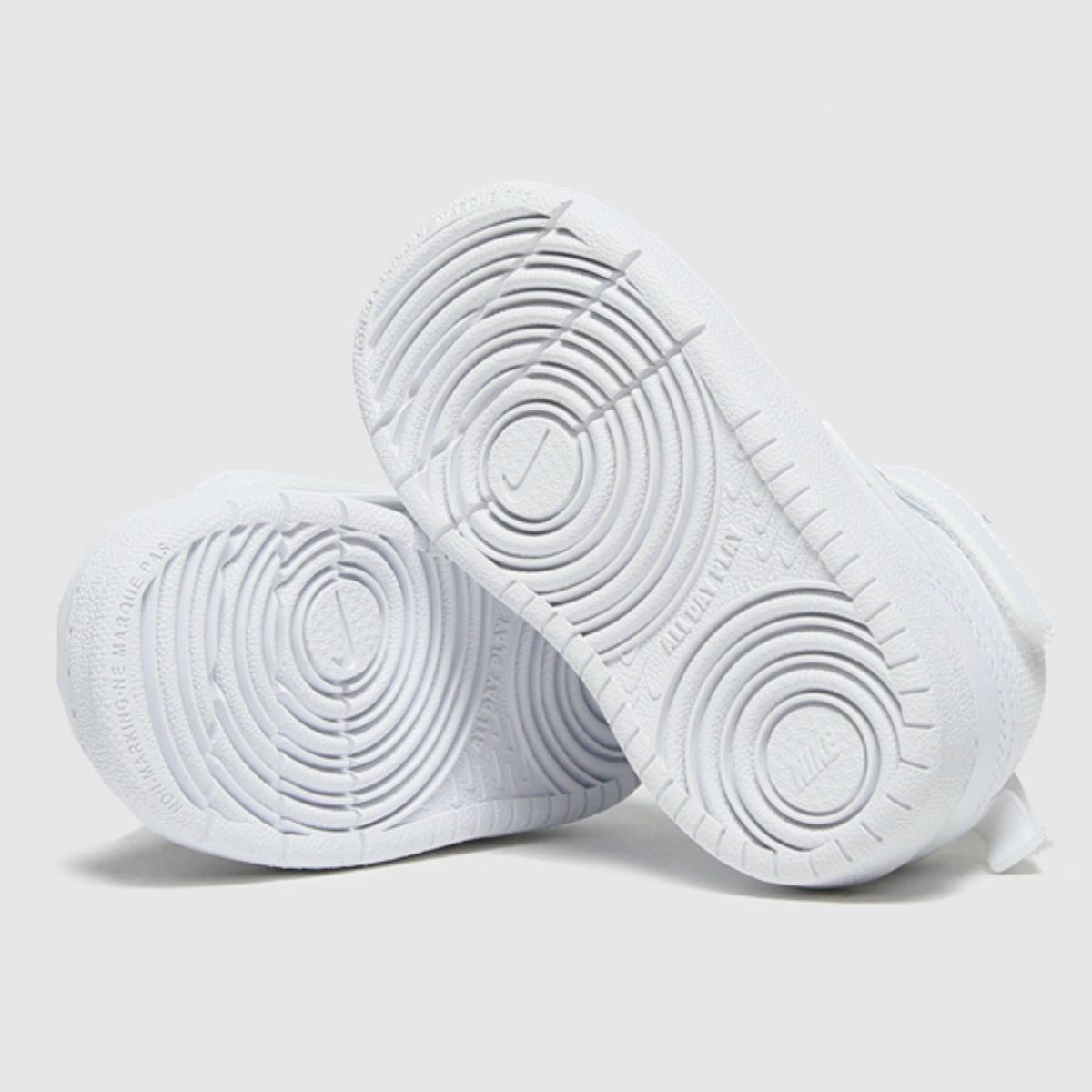 Kids Unisex White Nike Court Borough Mid 2 Trainers Schuh