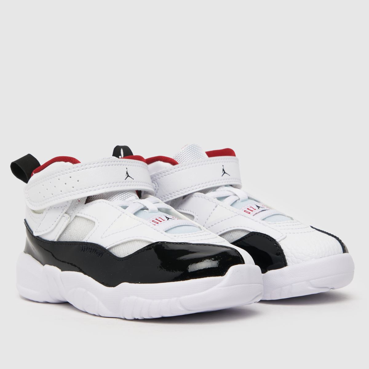 Kids Toddler White & Red Nike Jordan Jumpman Two Trey Trainers | schuh