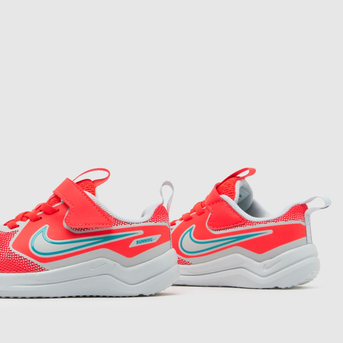red nike track shoes