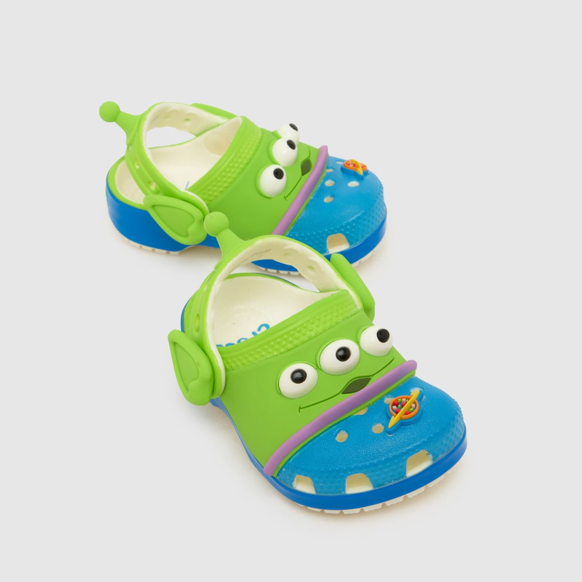 Crocs Classic Toy Story Aliens Clog Toddler in Multi Crocs Classic Toy Story Aliens Clog 4
