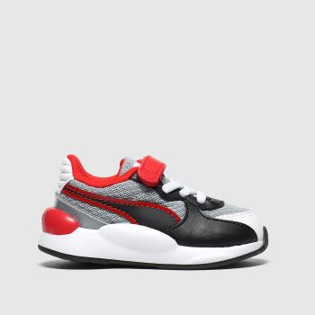 PUMA black & red rs 9.8 player trainers toddler PUMA black & red rs 9.8 player trainers toddler