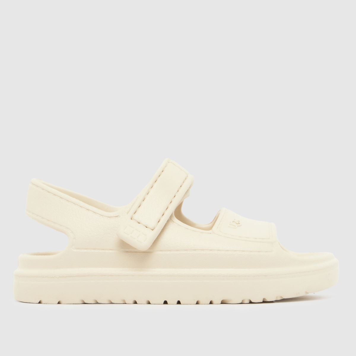 UGG Off-white Goldenglow Toddler Sandals, Size: 10 (EU 28½)
