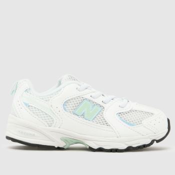 New Balance White Multi 530 Toddler