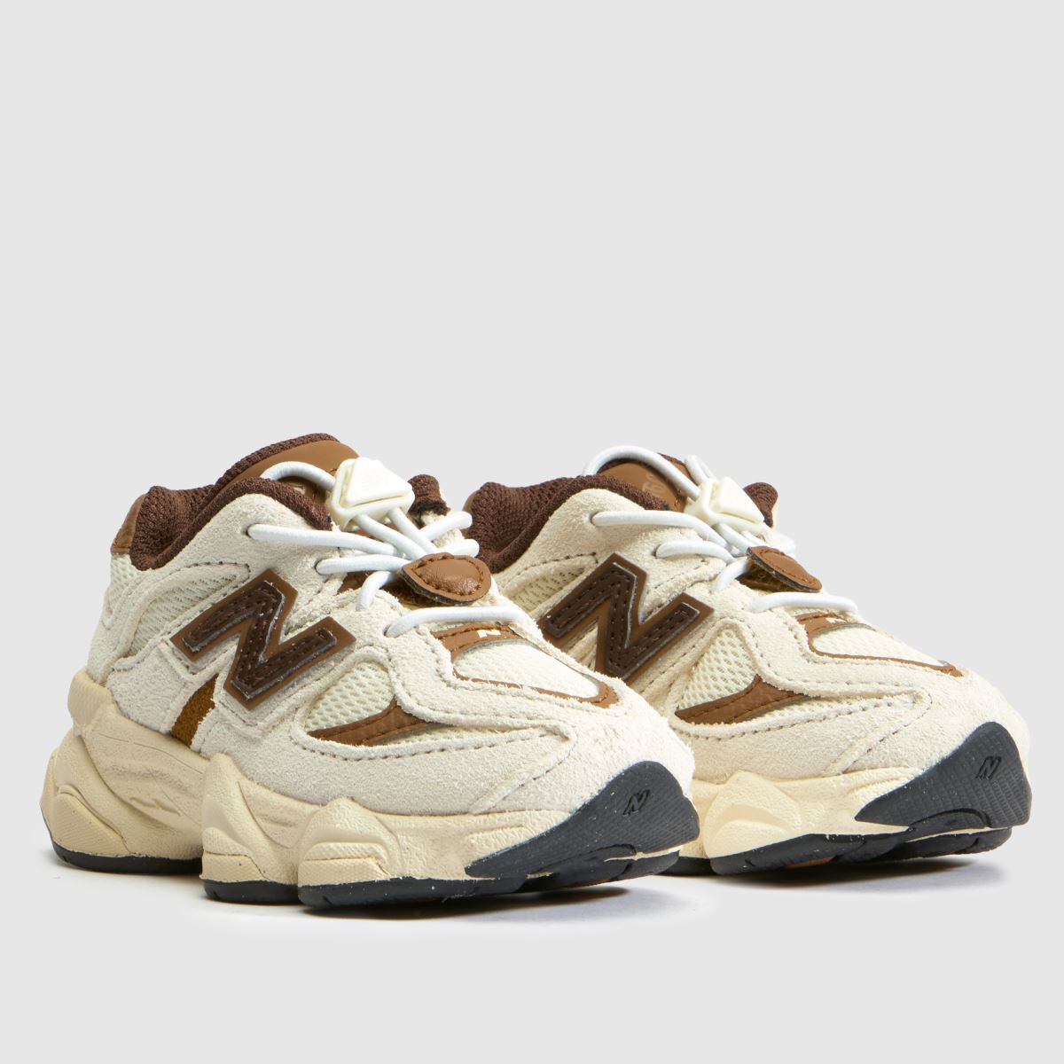 New Balance 9060 Toddler in Beige Multi New Balance 9060 1