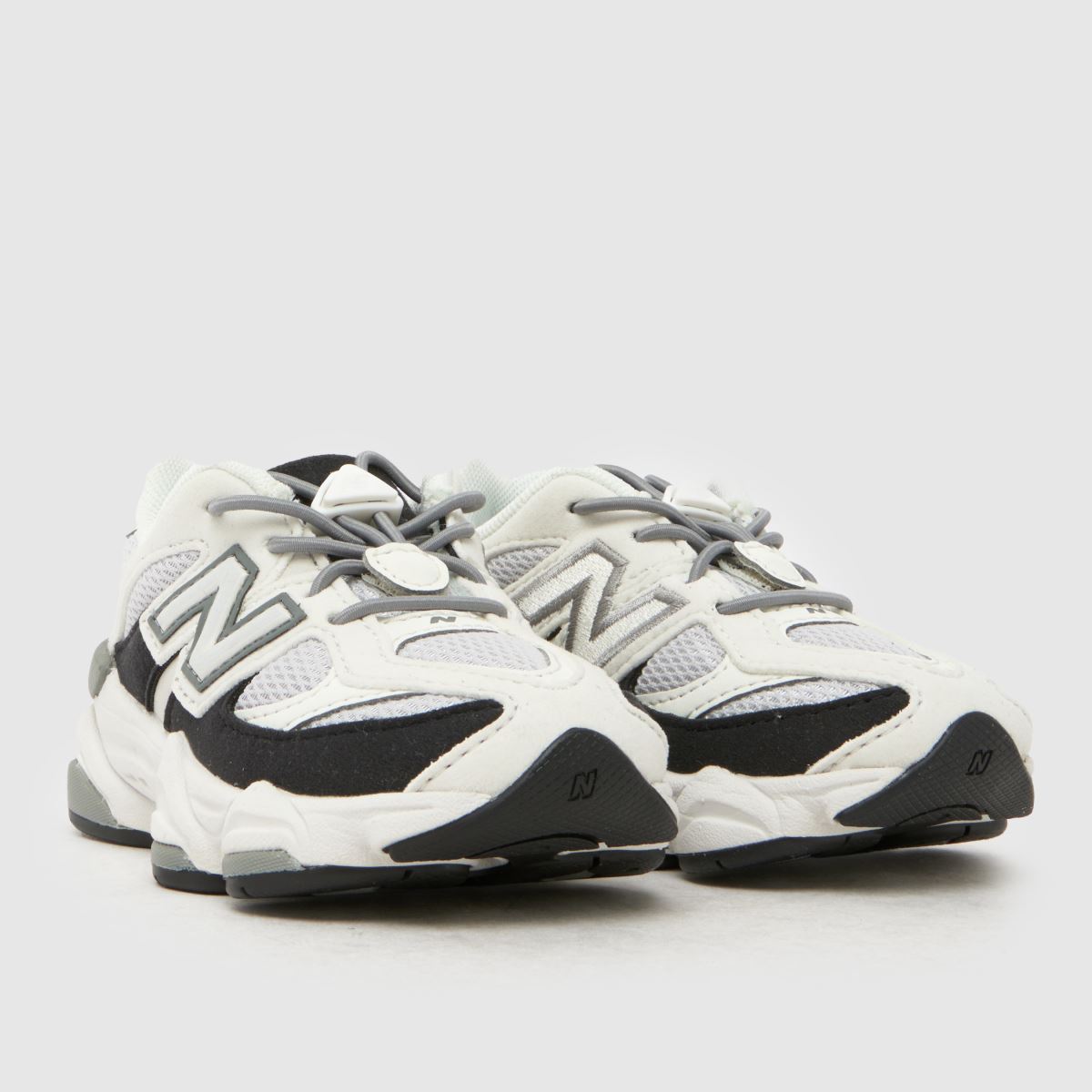 New Balance 9060 Toddler in White & Black New Balance 9060 1