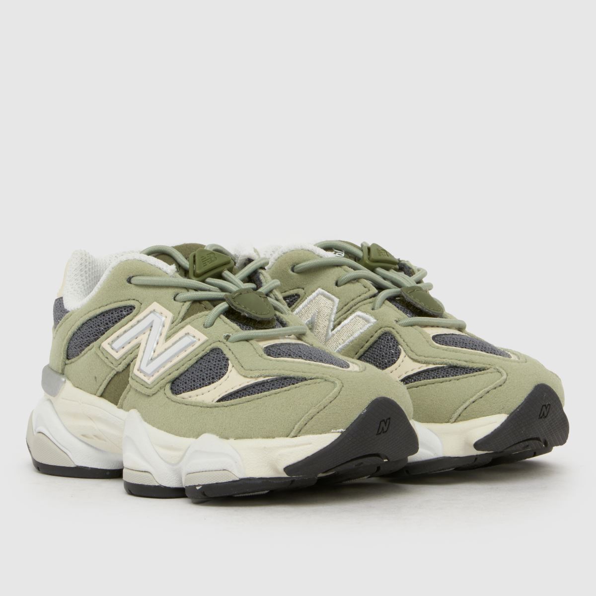 New Balance 9060 Toddler in Green Multi New Balance 9060 1