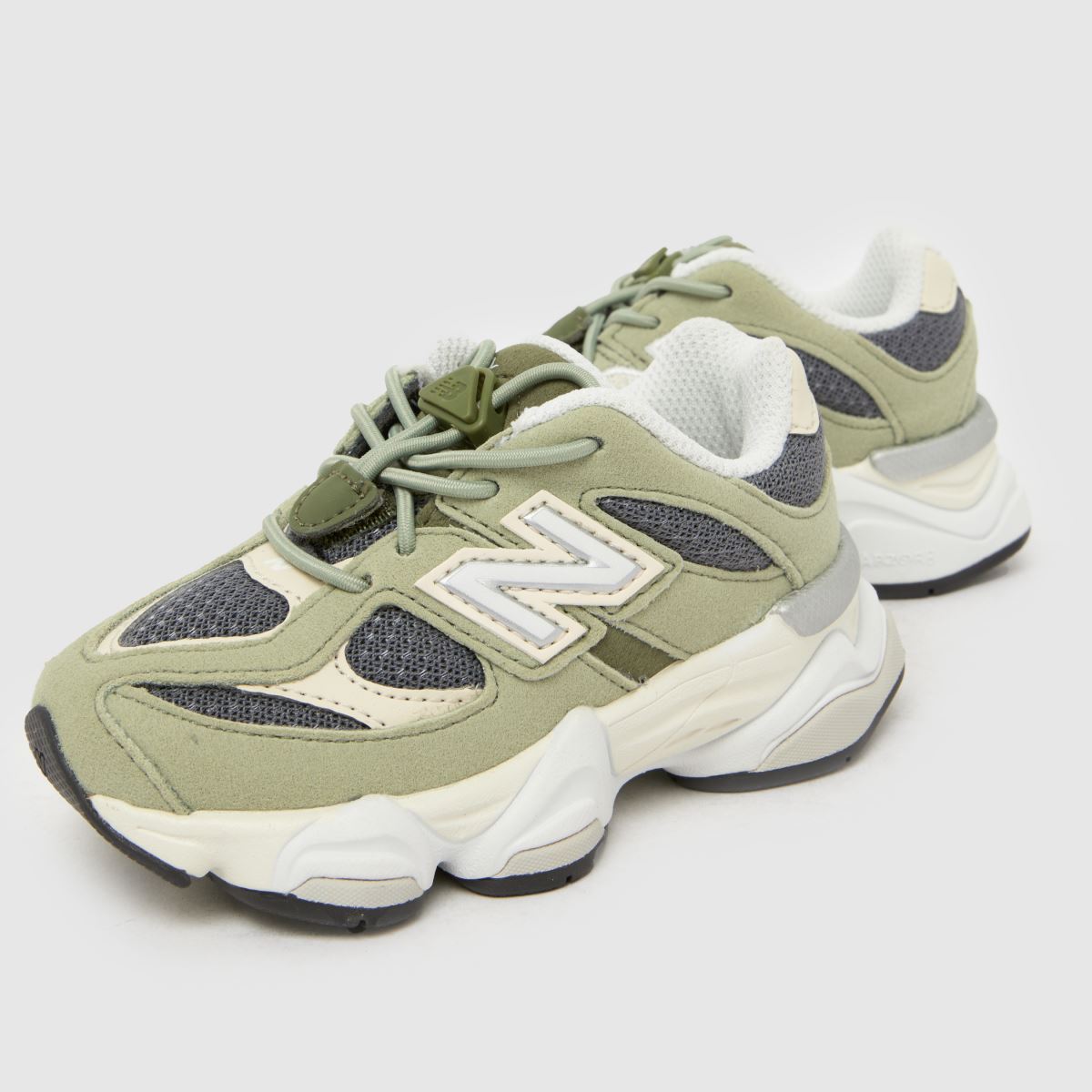 New Balance 9060 Toddler in Green Multi New Balance 9060 7
