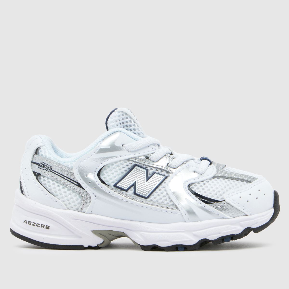 New Balance Toddler 530 Trainers, White, Size 9 Younger