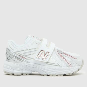 New Balance Weiß-Rot 1906 Kleinkind