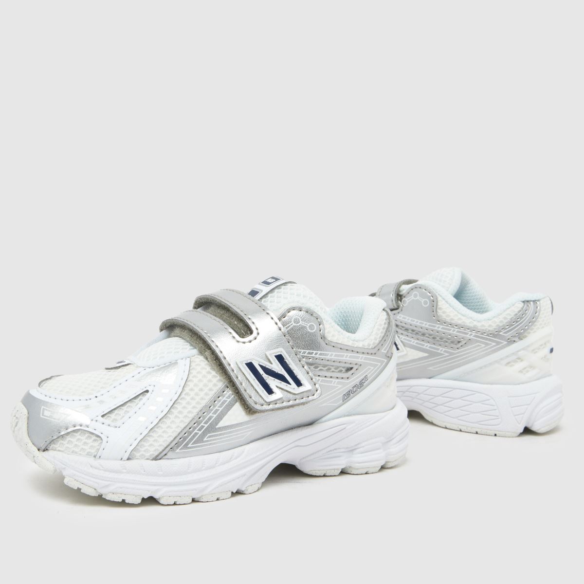 New Balance 1906 Toddler in White & Navy New Balance 1906 7