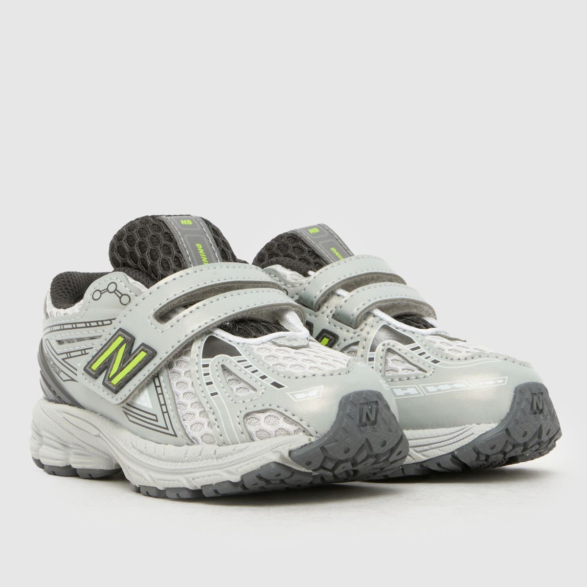 New Balance 1906 Toddler in Silver Multi New Balance 1906 1