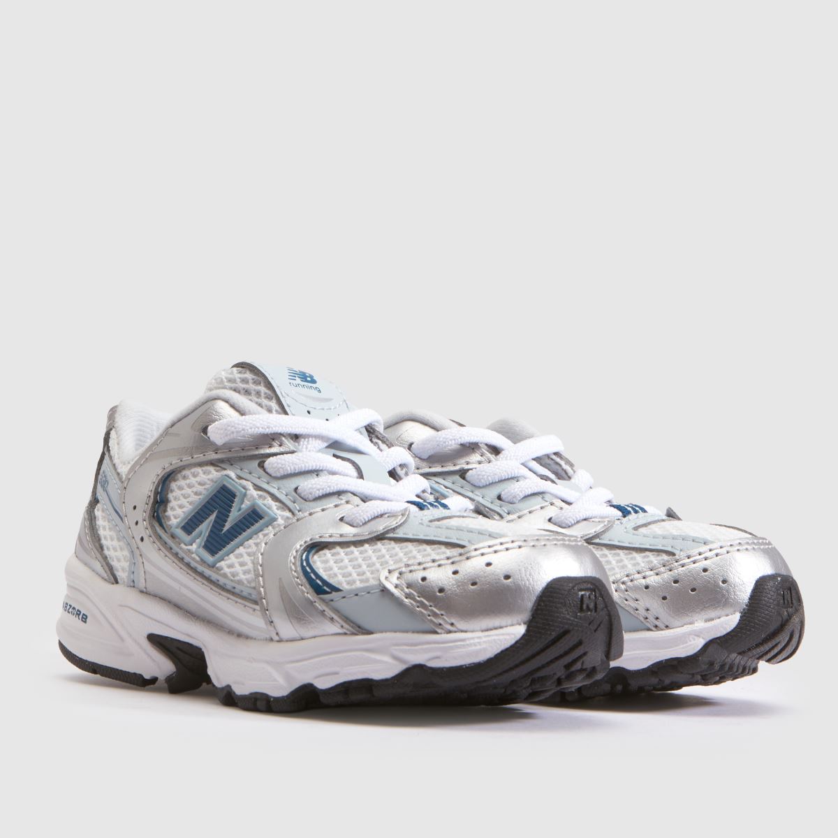 New Balance 530 Toddler in White & Blue New Balance 530 1