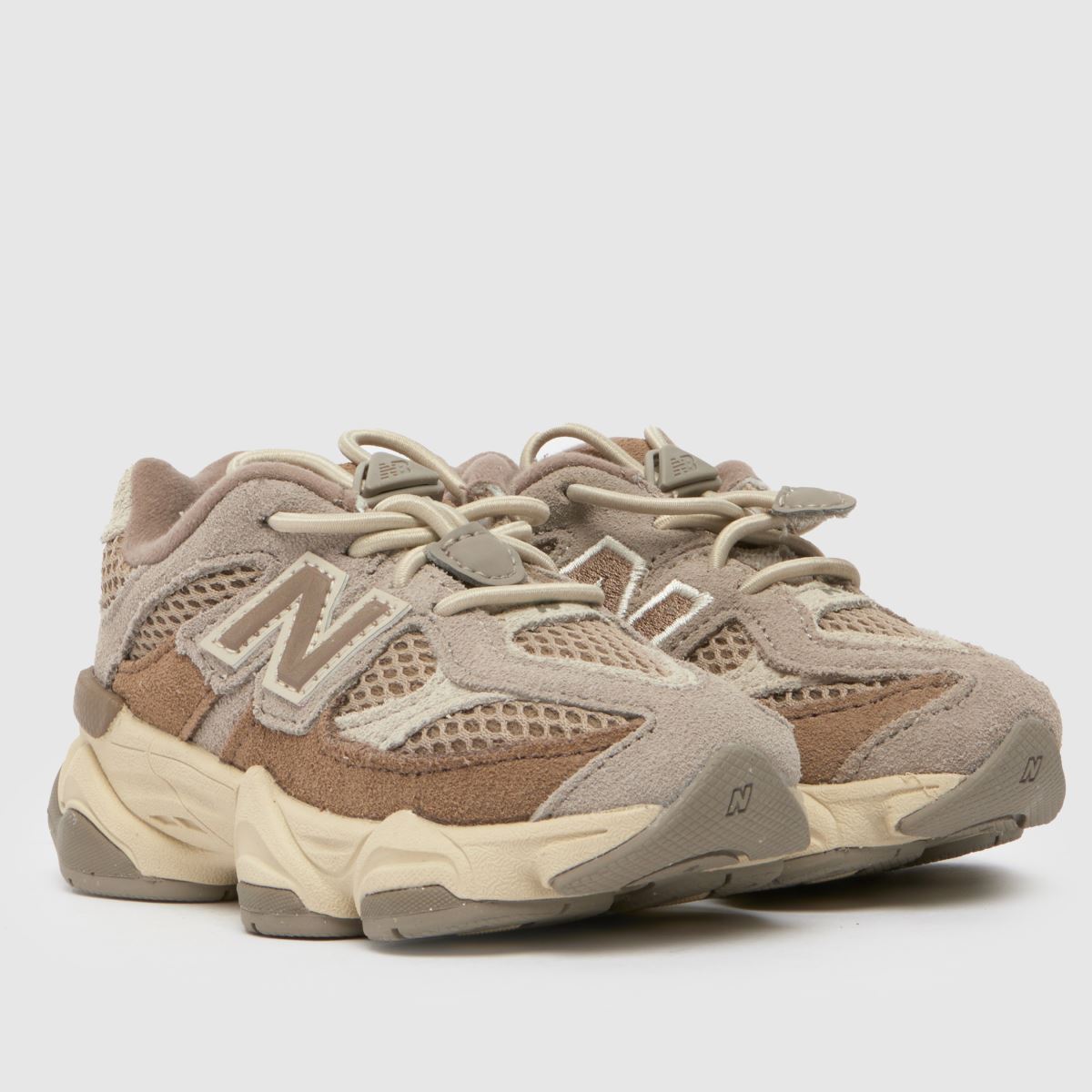 New Balance 9060 Toddler in Brown Multi New Balance 9060 1