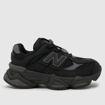 New Balance Black & Grey 9060 Toddler