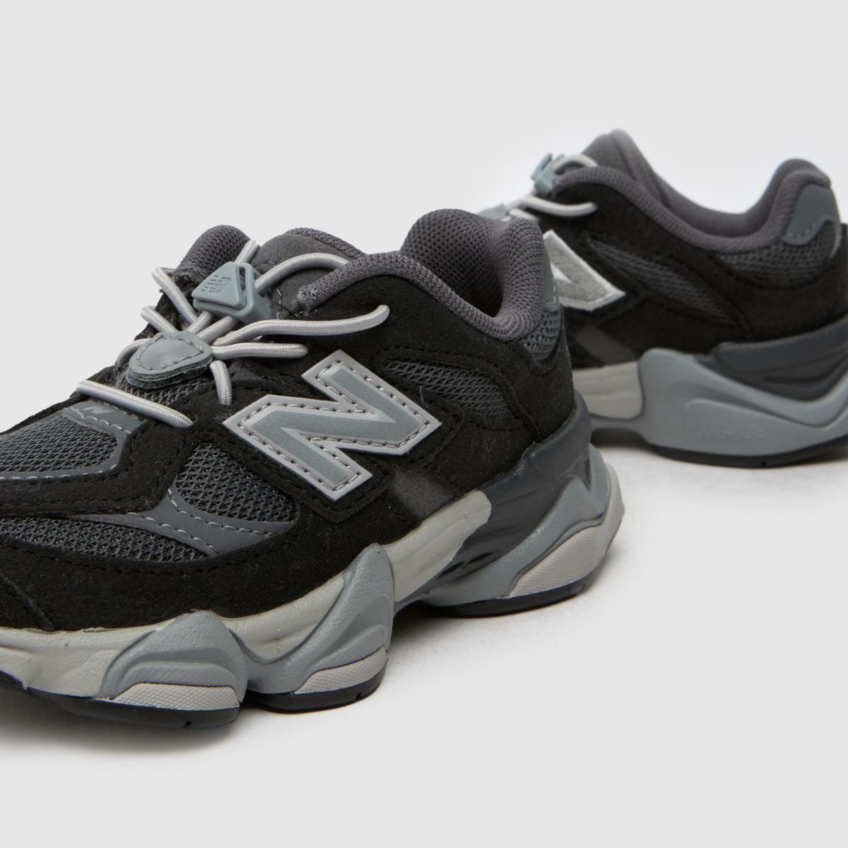 New Balance 9060 Toddler in Grey & Black New Balance 9060 7