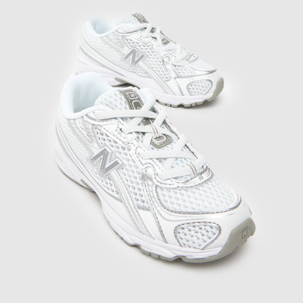 New Balance White 740 Toddler Trainers, Size: 6 (EU 23)