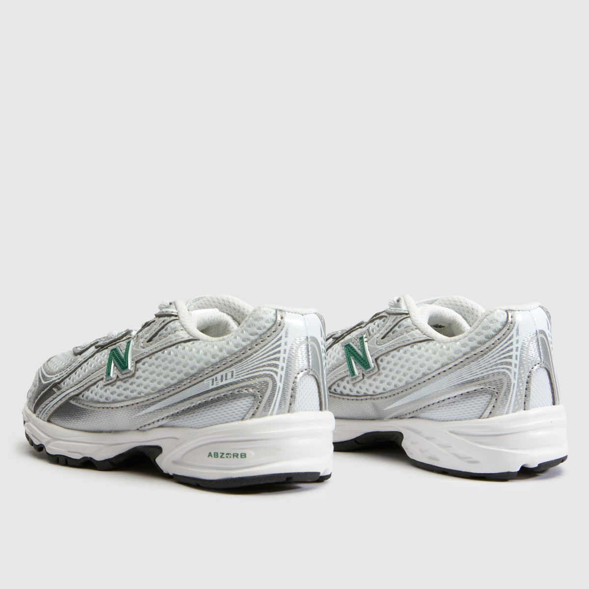 New Balance 740 Toddler in White & Green New Balance 740 4