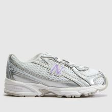 New Balance 740 Toddler in White & Purple New Balance 740,1 of 4