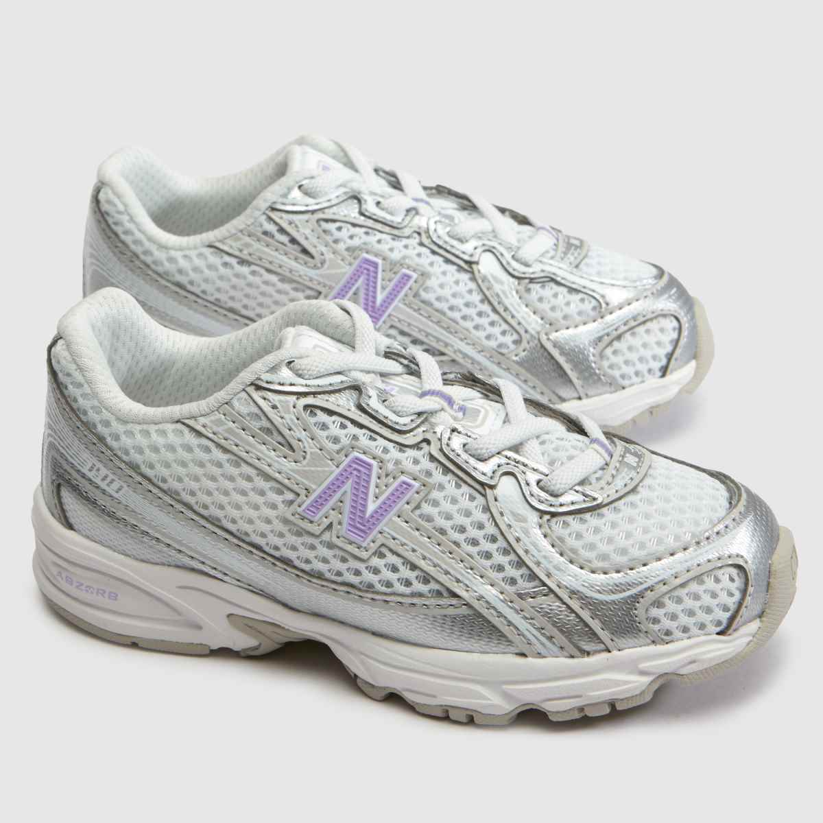 New Balance 740 Toddler in White & Purple New Balance 740 7