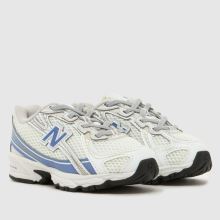 New Balance 740 Toddler in White & Blue New Balance 740,2 of 4