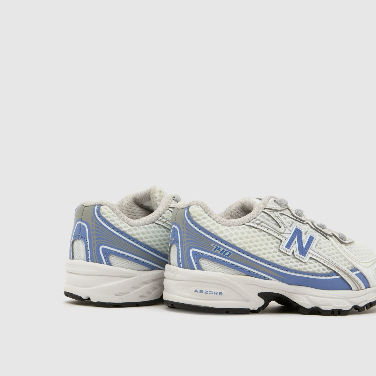 New Balance 740 Toddler in White & Blue New Balance 740 7
