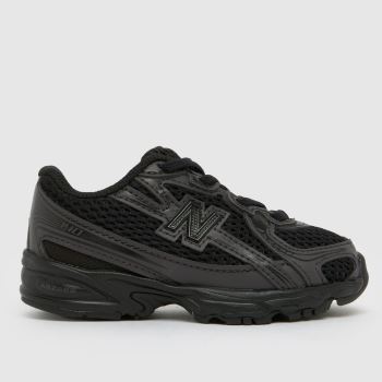 New Balance Schwarz 740 Kleinkind