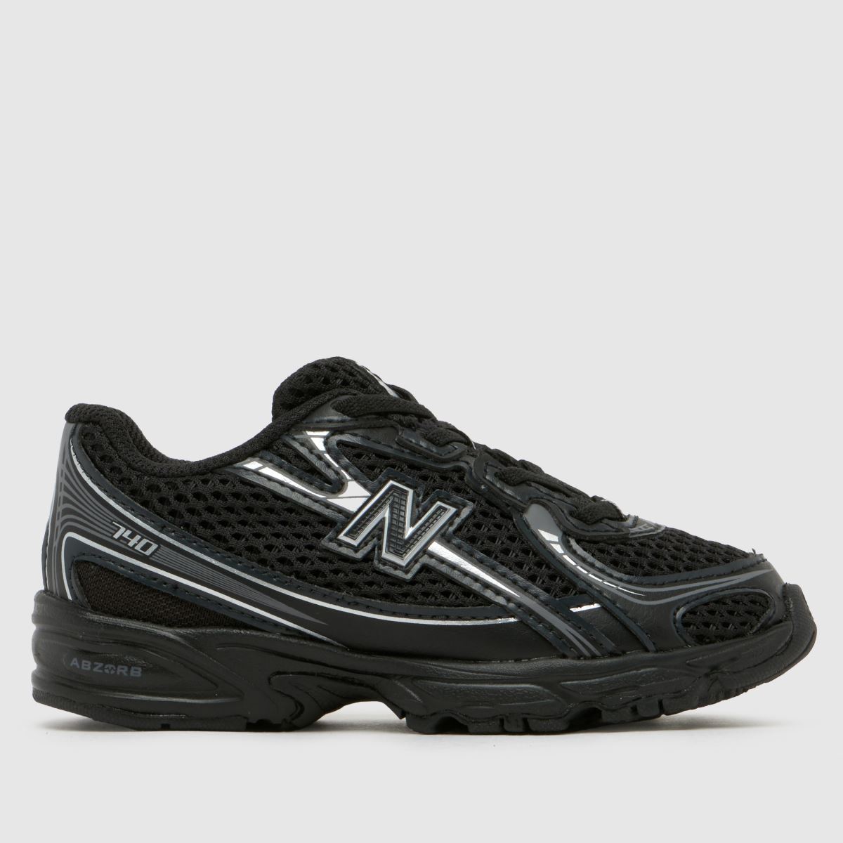 New Balance Black Multi 740 Toddler Trainers