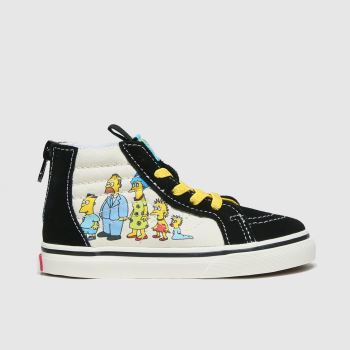Vans multi sk8-hi zip simpsons trainers toddler Vans multi sk8-hi zip simpsons trainers toddler