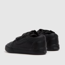 Vans Segeltuch Kleinkinder Old Skool V Schuhe in Schwarz Damen Schuhe Stiefel Stiefel mit Keilabsatz