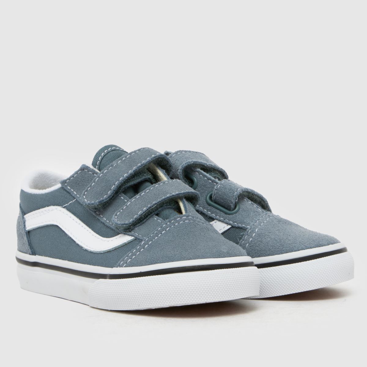 Vans Old Skool V Toddler in Grey Vans Old Skool V 1