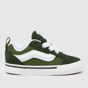 Vans Dark Green Knu Skool Toddler