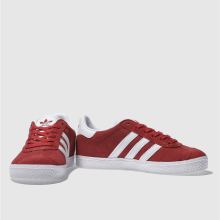 red adidas junior gazelles red adidas junior gazelles