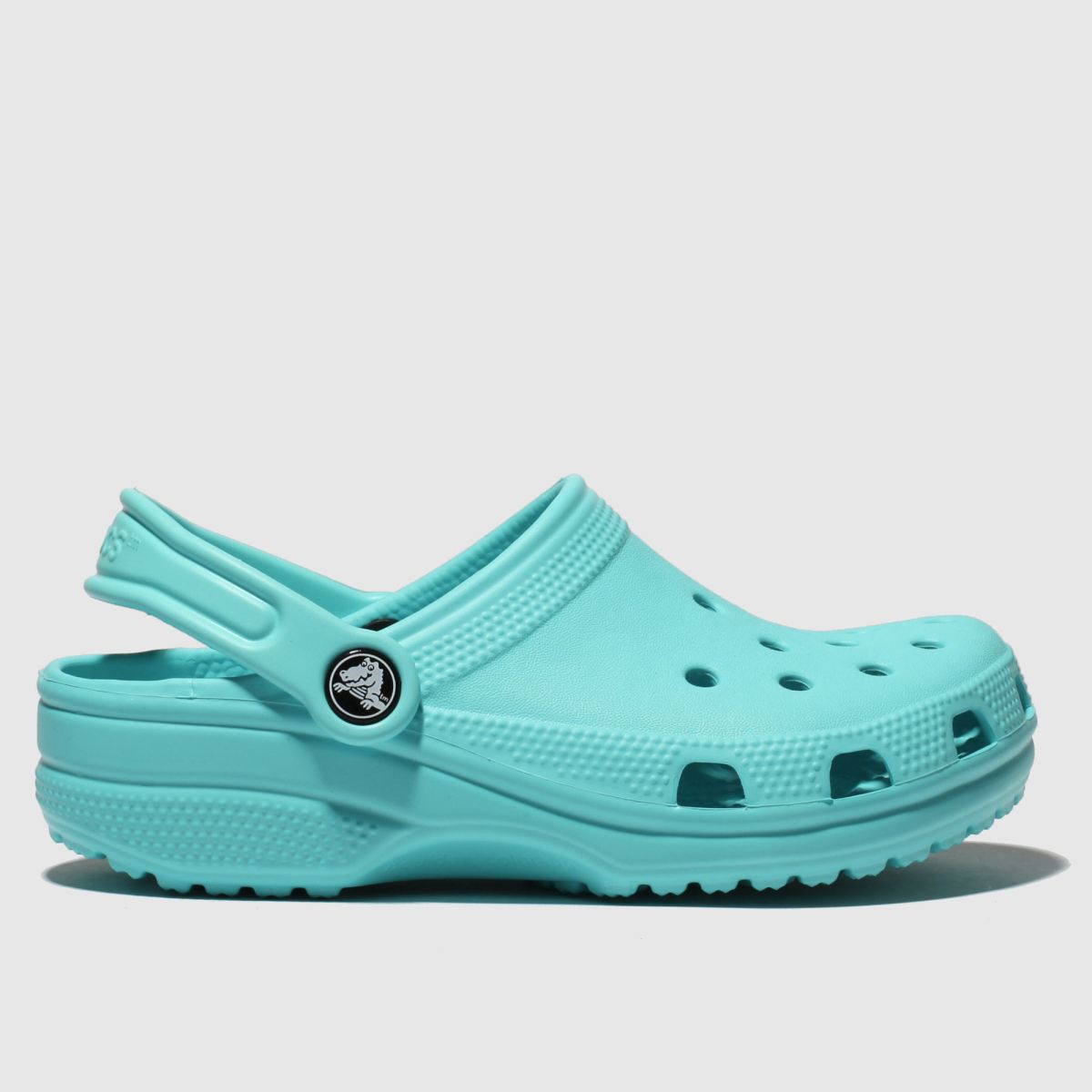 Crocs Turquoise Classic Clog Sandals Junior - ShoeFreak